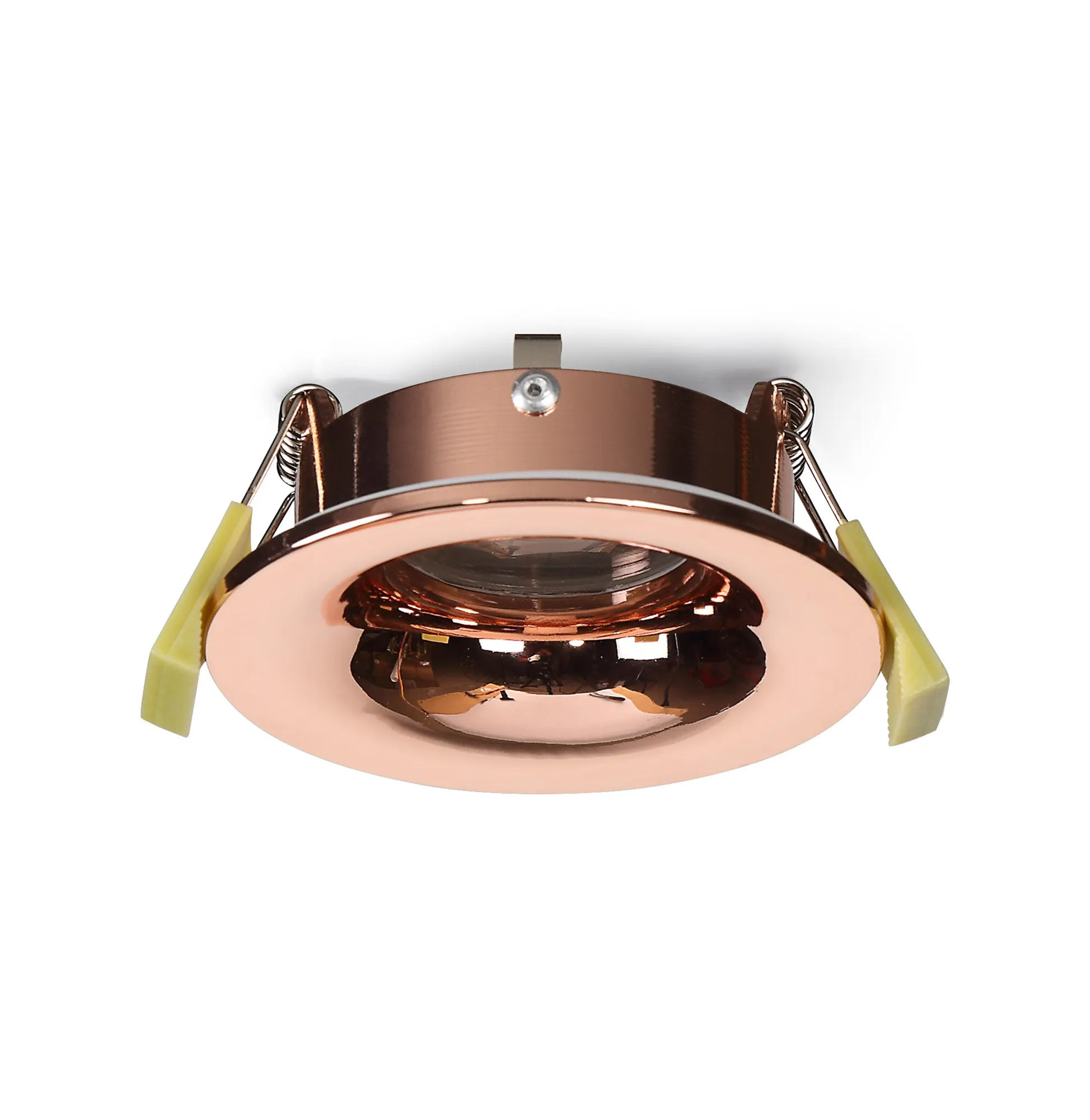 Bruve GU10 Recessed Round Rose Gold IP65 Downlighter, Cut-Out 68mm DX200406  Dlux Bruve IP65